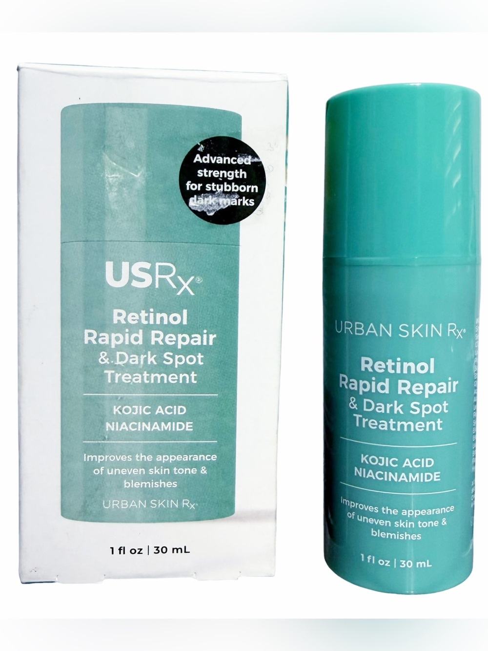 URBAN SKIN Rx Retinol Rapid Repair & Dark Spot Treatment 1 fl oz ~ New in Box